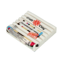 Craft & Clay полимерная глина CCH гламур 52 г 1501 белый