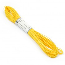 Тесьма отделочная сутаж (шнур отделочный) 1.8 мм х 20 м 193006 / желтый