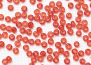 Бисер Чехия круглый 08/0 50 г 90050h прозрачный алый квадратное отверстие