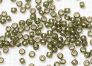 Бисер Япония круглый 11/0 10г 0324 зеленые прерии, золотое сияние